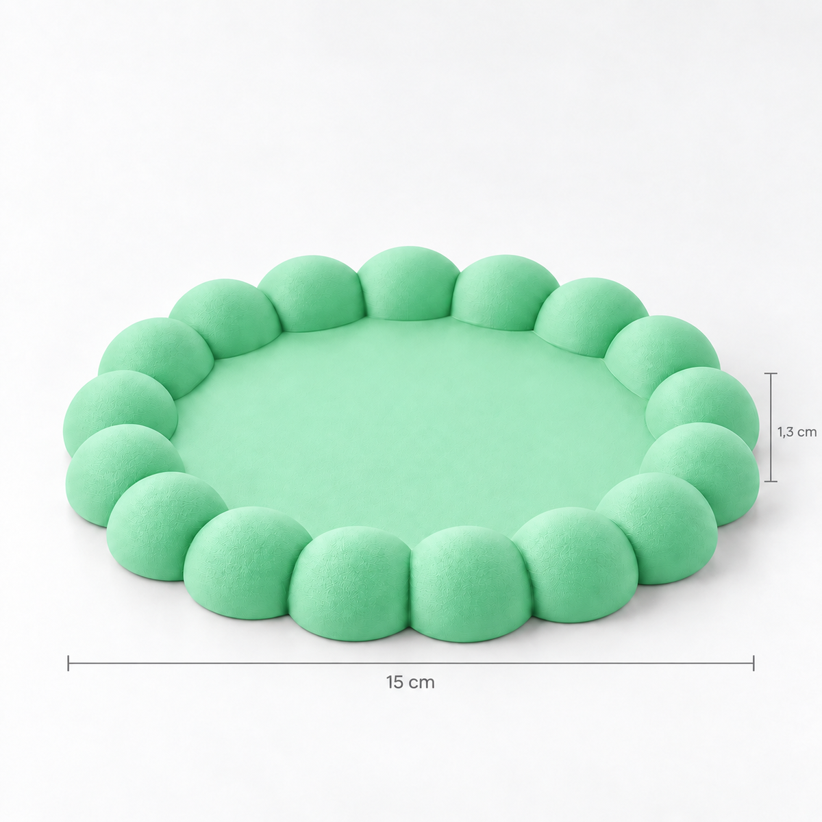 Bandeja Bubble 15cm - Verde Menta