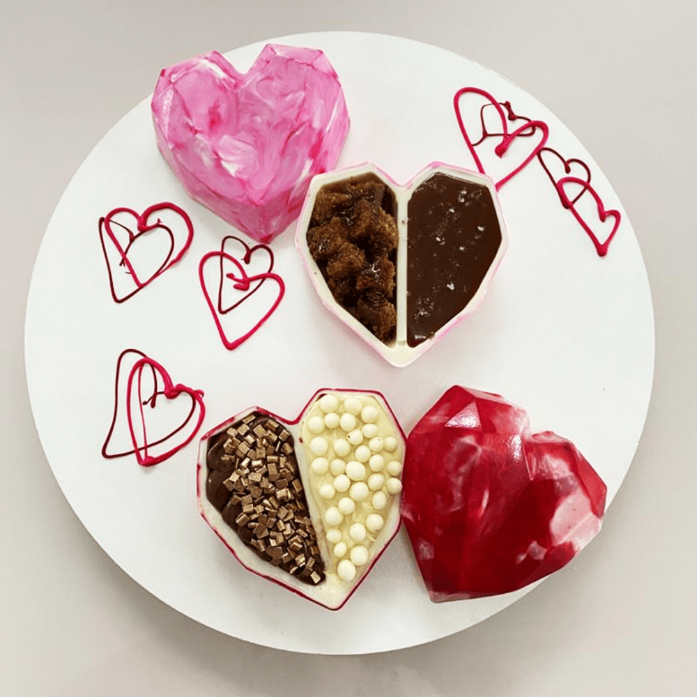 Heart-Shaped Spoon with Two Loves - CODE: 10164