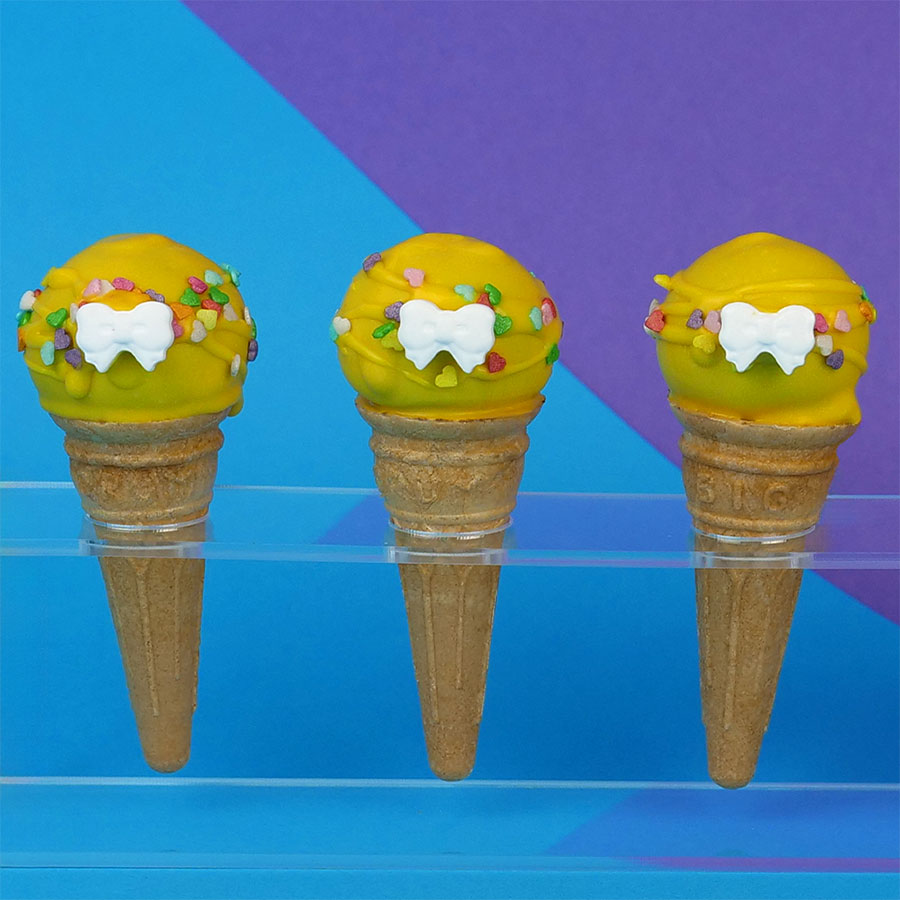 Mini-Cones de Baunilha c/ 15un - 28g