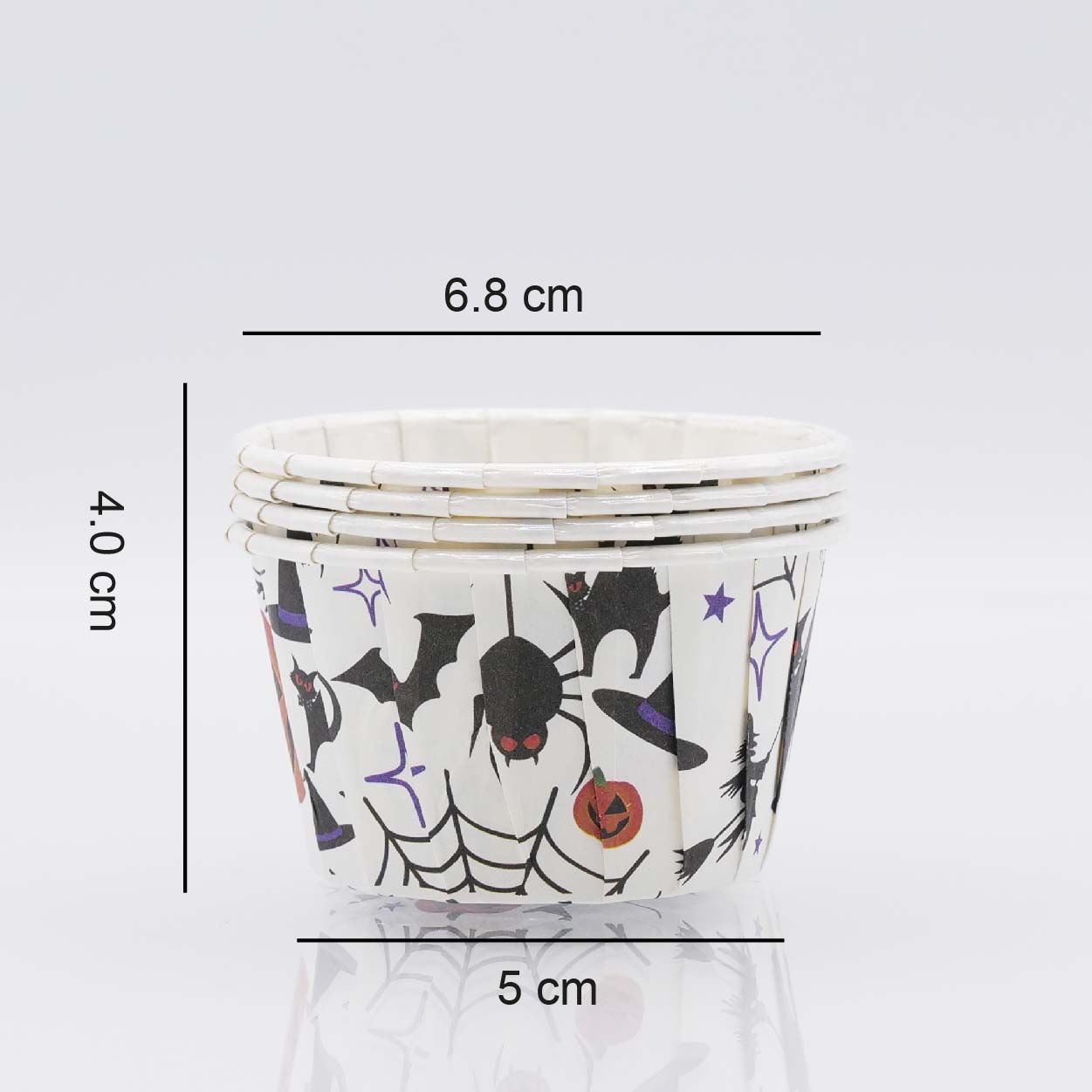 Halloween Cupcake Capsules 24pcs