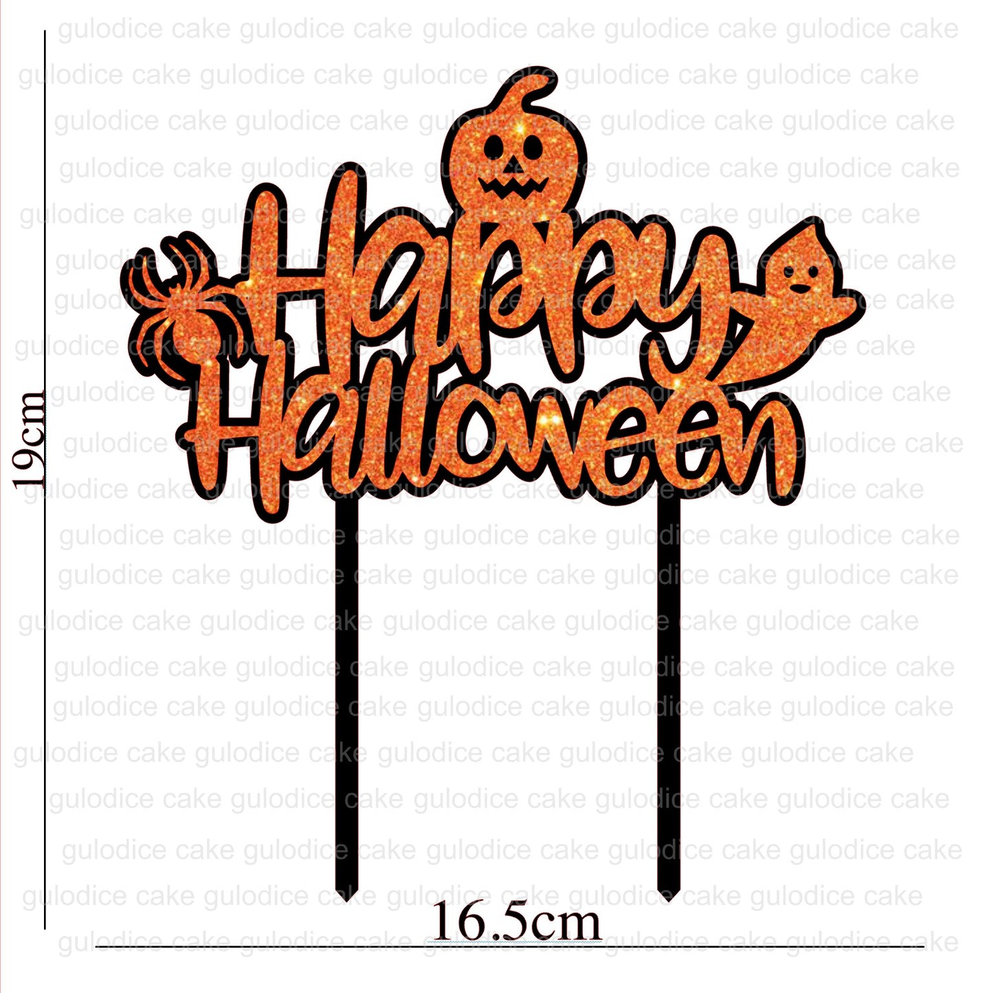 Halloween Cake Topper - 002