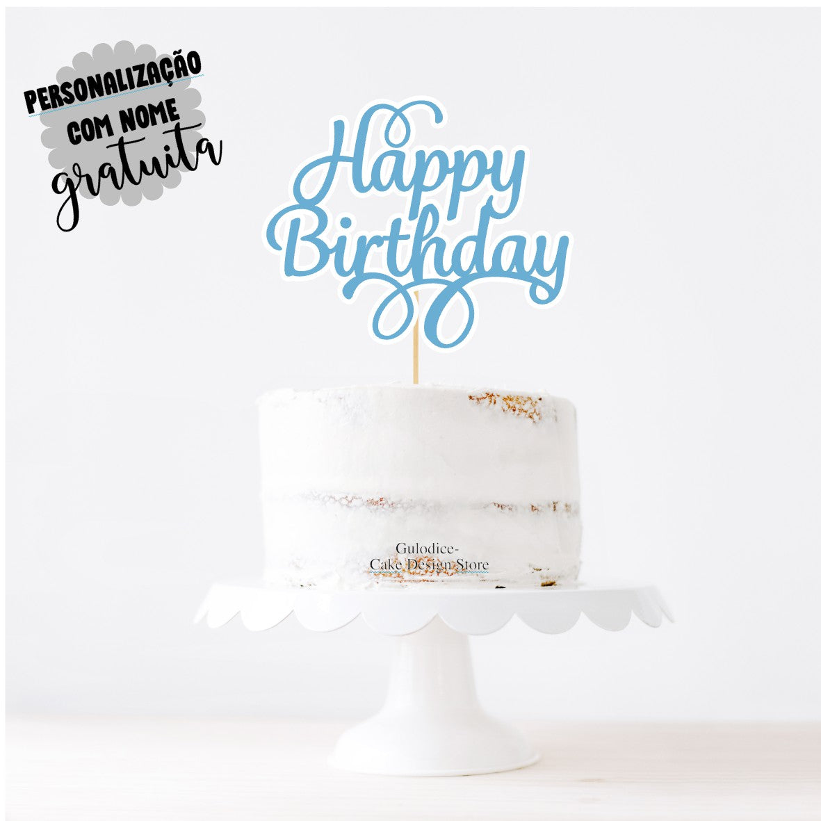 Topo Happy Birthday - Ref. 002