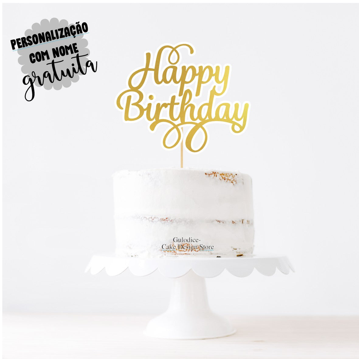 Topo Happy Birthday - Ref. 002