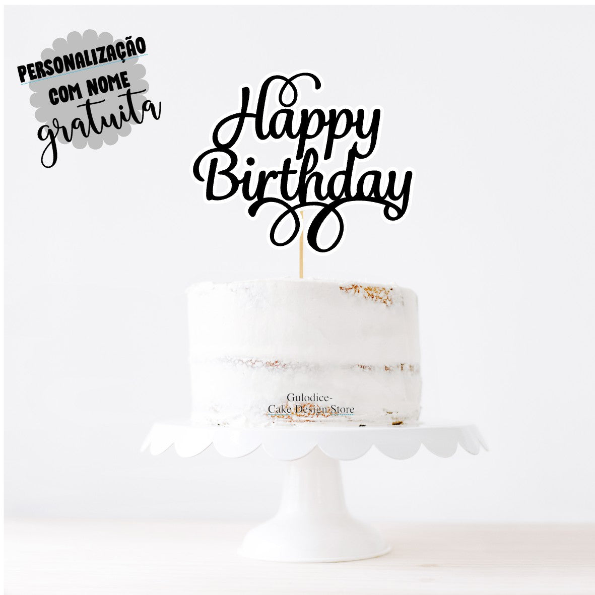 Topo Happy Birthday - Ref. 002