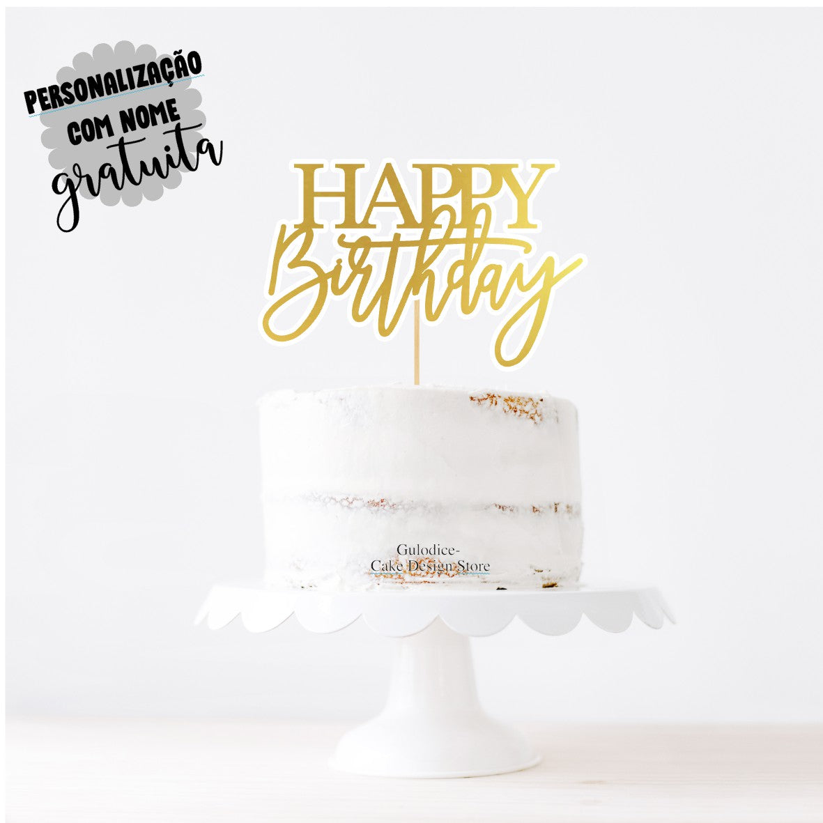 Topo Happy Birthday - Ref. 003