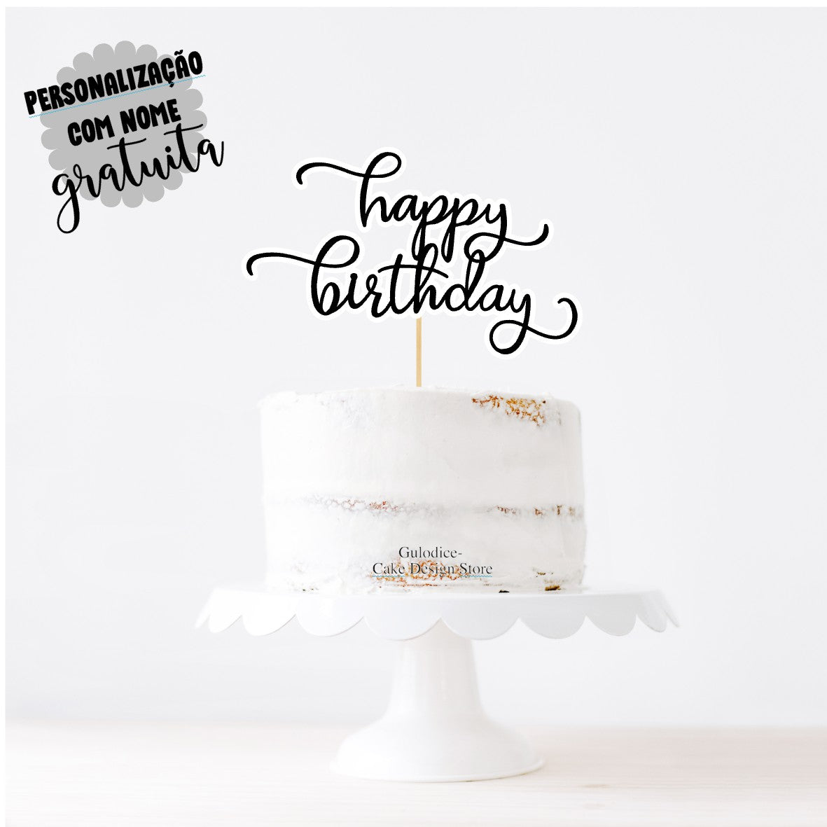 Topo Happy Birthday - Ref. 004