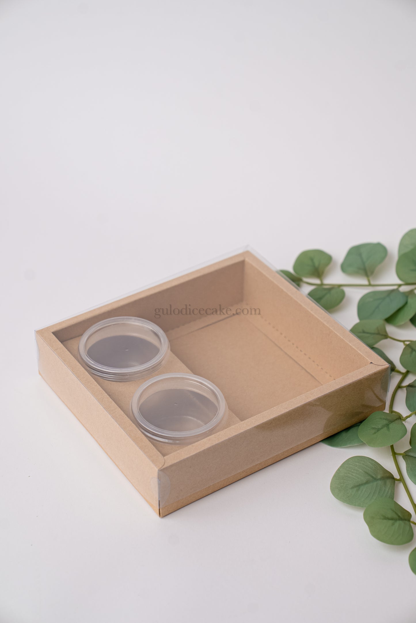 Caixa Fondue c/ Taças + Espaço Livre c/ Tampa PVC - Kraft