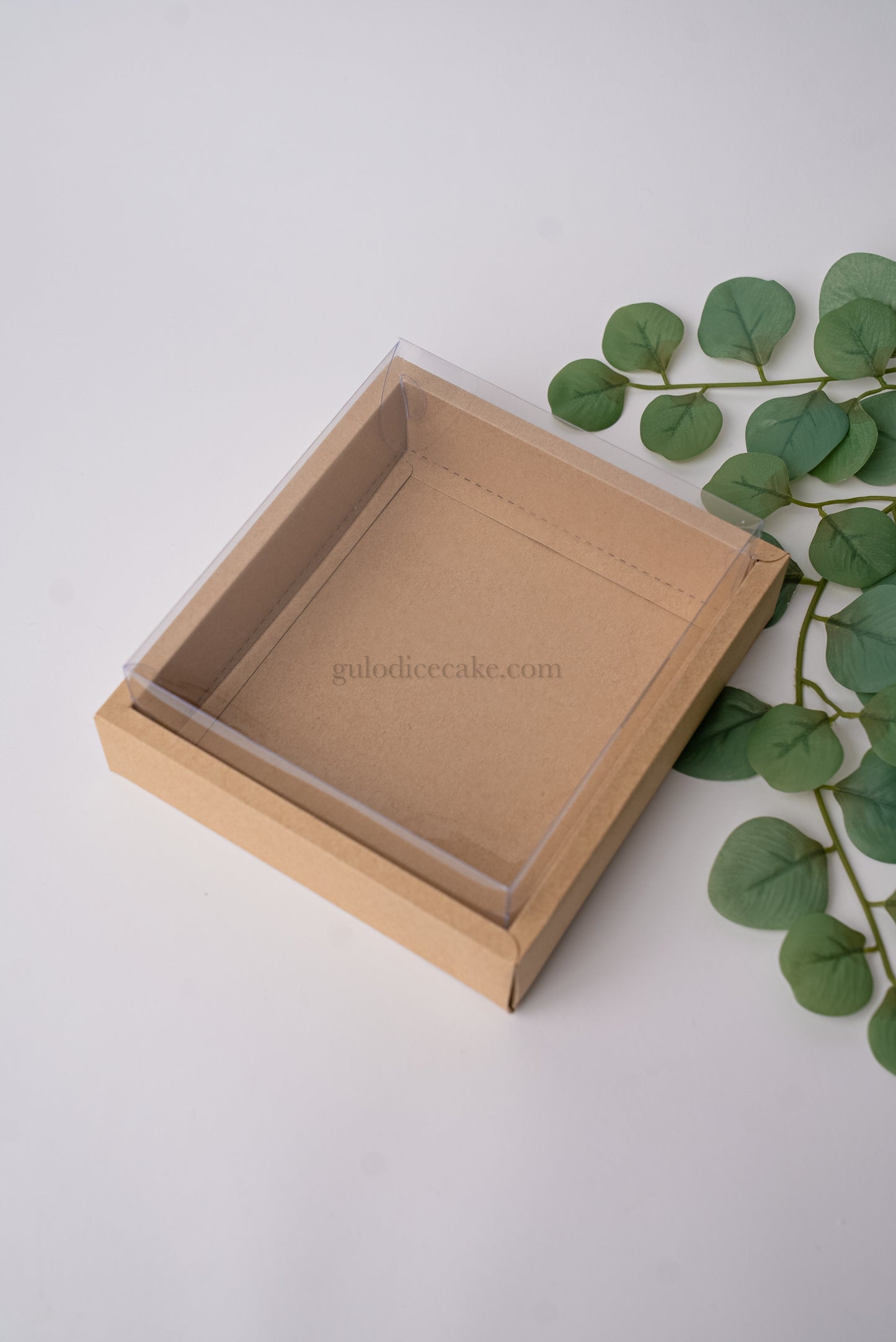 Caixa 20x18x5cm c/ Tampa Alta PVC - Kraft