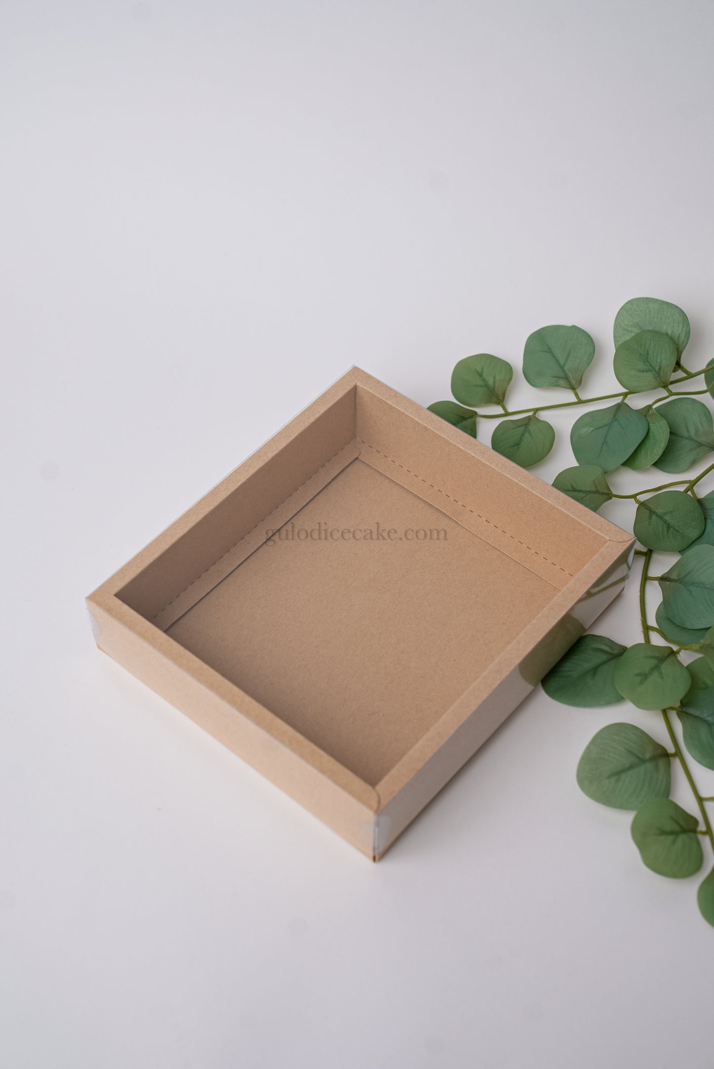 Caixa 20x18x5cm c/ Tampa PVC - Kraft