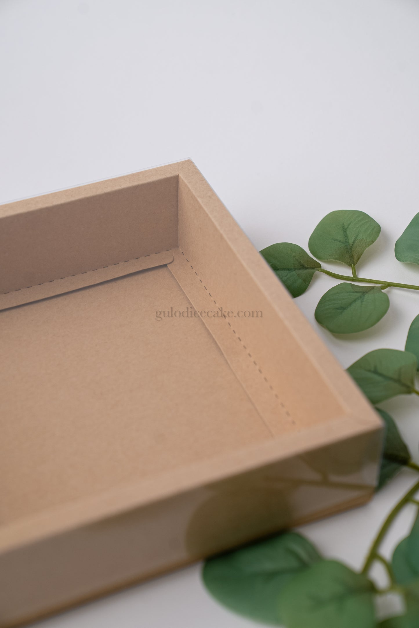 Caixa 20x18x5cm c/ Tampa PVC - Kraft