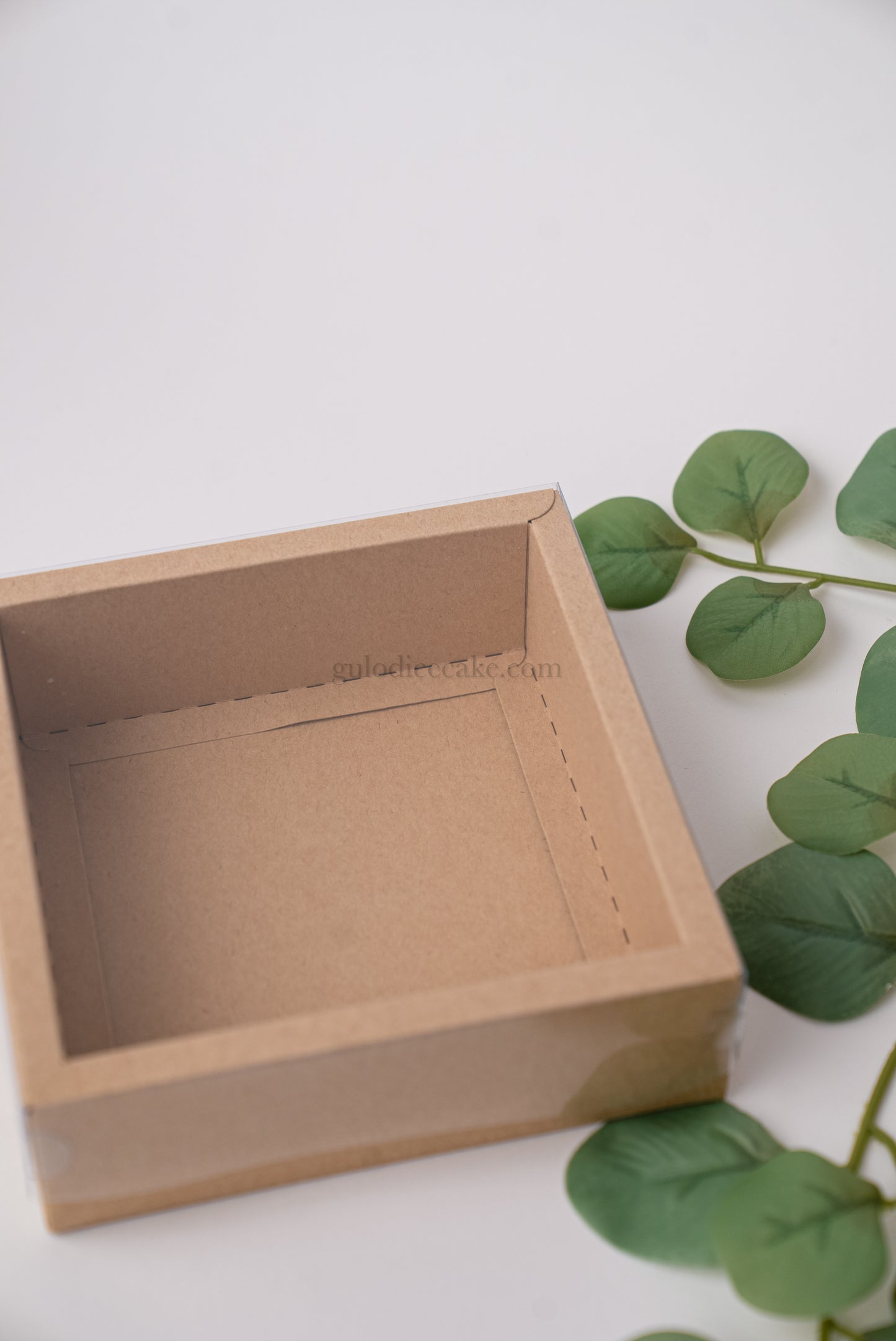 Caixa 14x14x5 cm c/Tampa PVC – Kraft