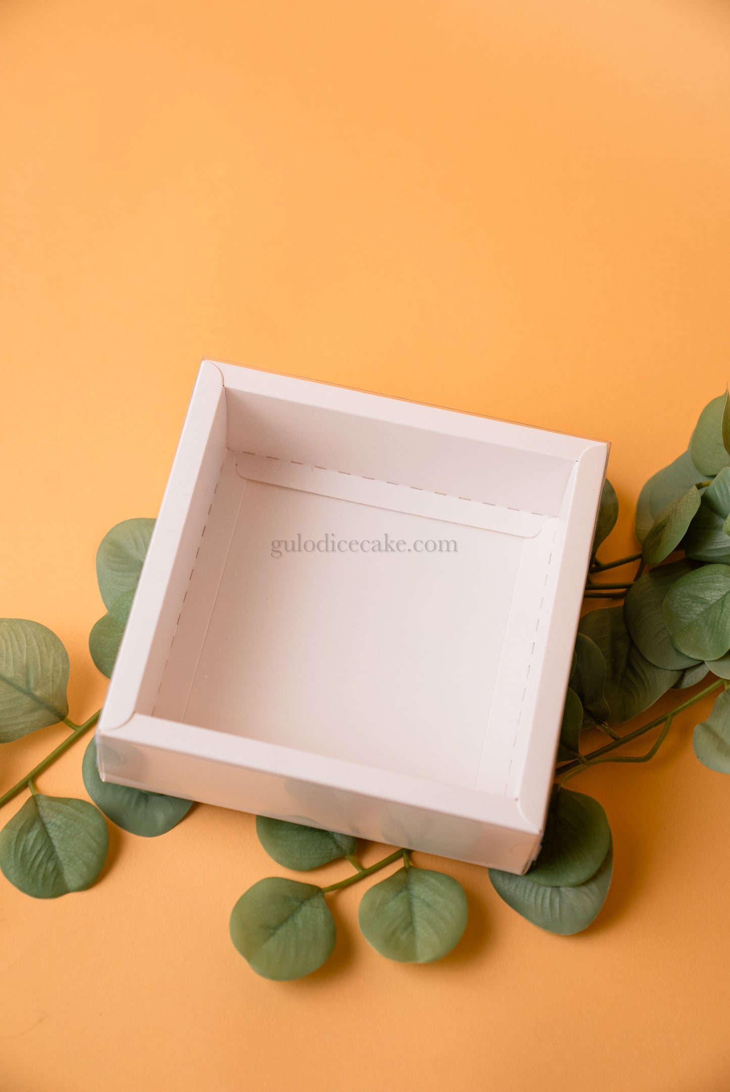 Caixa 14x14x5 cm c/Tampa PVC – Branca