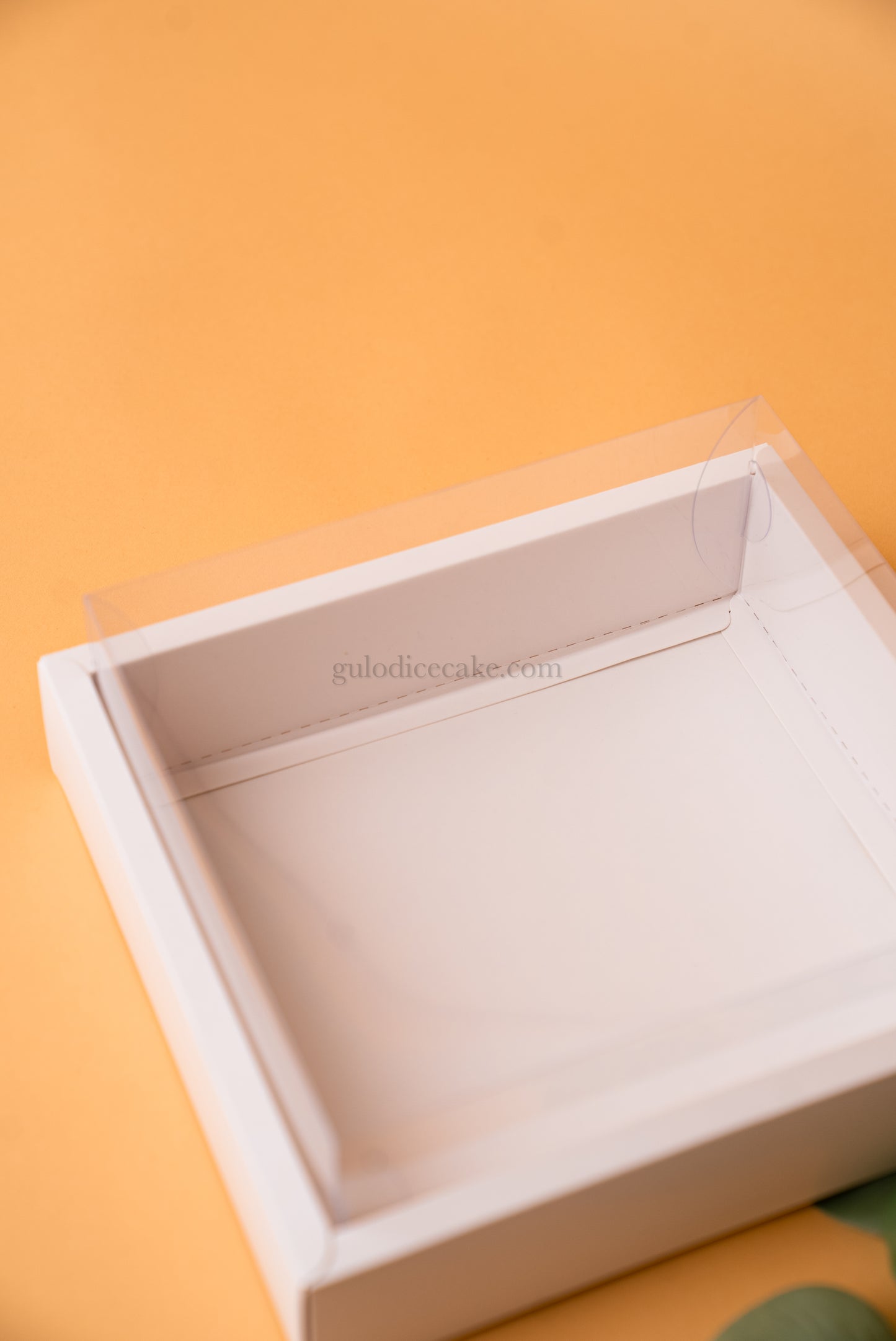 Caixa 20x18x5cm c/ Tampa Alta PVC - Branca