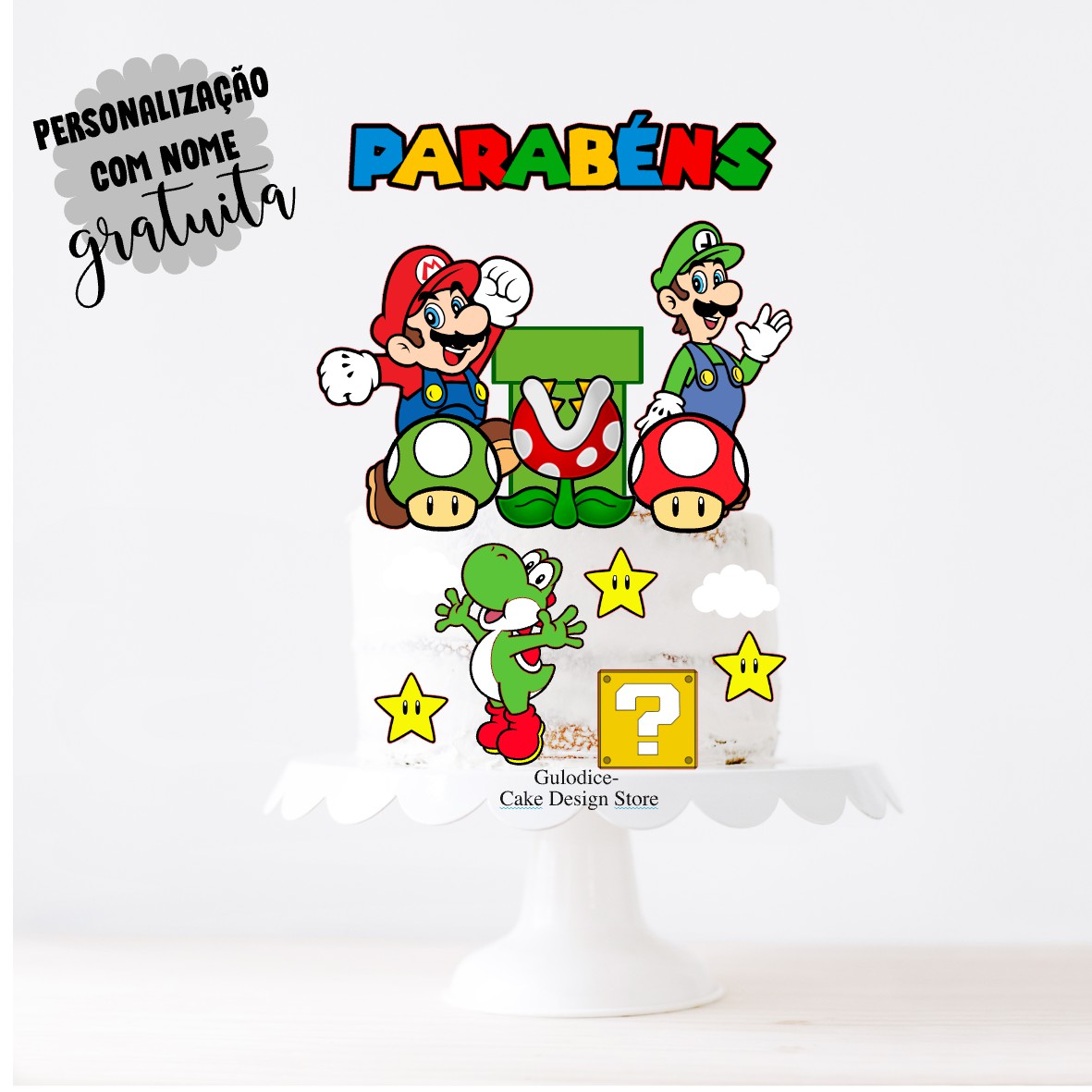 Topo Super Mario - Ref. 001