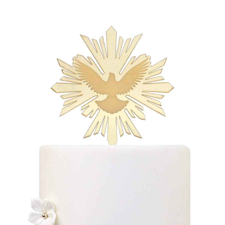 Topper Ouro Pomba Divina