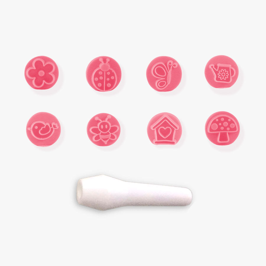 Kit Carimbo Jardim Encantado