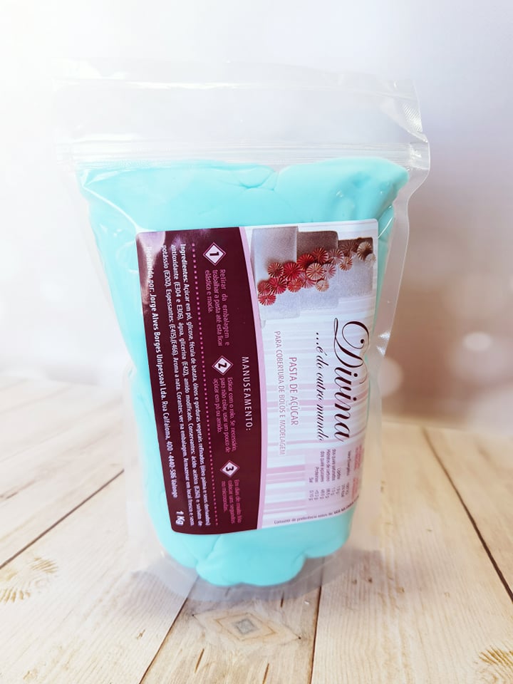 Blue Sugar Paste 0