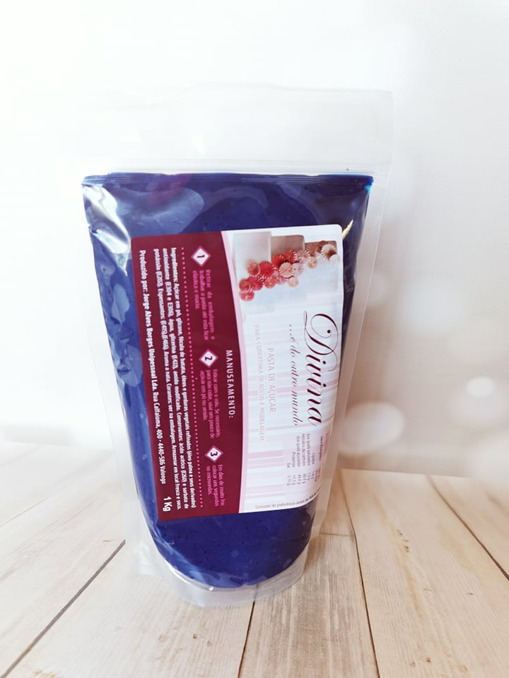 Pasta de Açúcar Azul 3