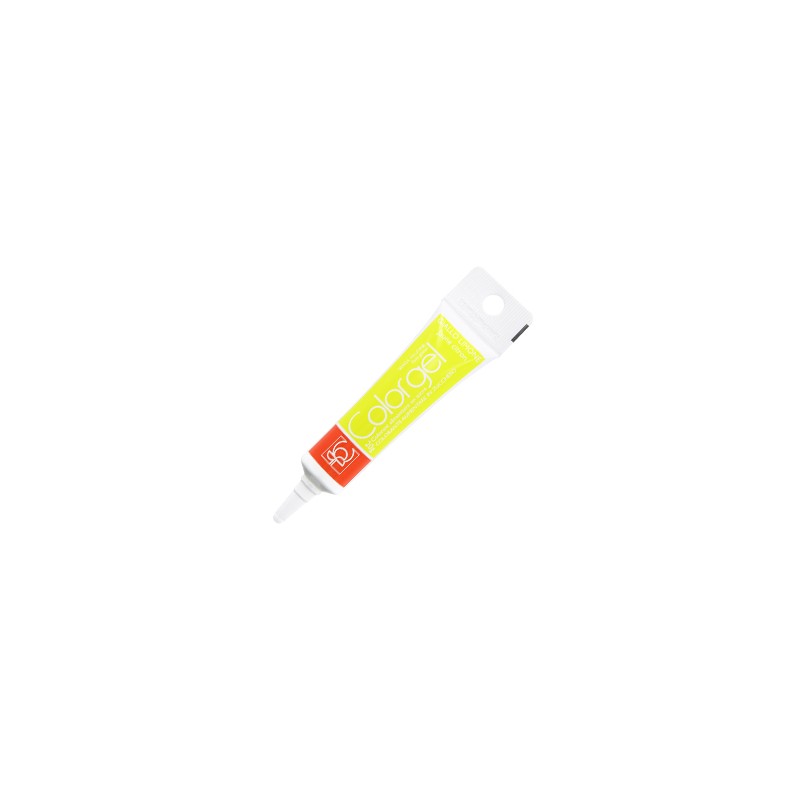Corante em Gel Amarelo Limão 20g COLORGEL