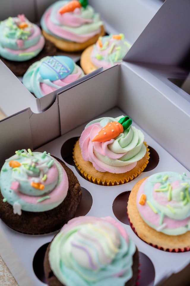 Caixas Cupcakes
