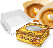 Caixa p/ Pão de Ló 28x28x11 - 10 unidades
