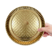 Prato Dourado 20cm Anti-Gota - 10 unidades