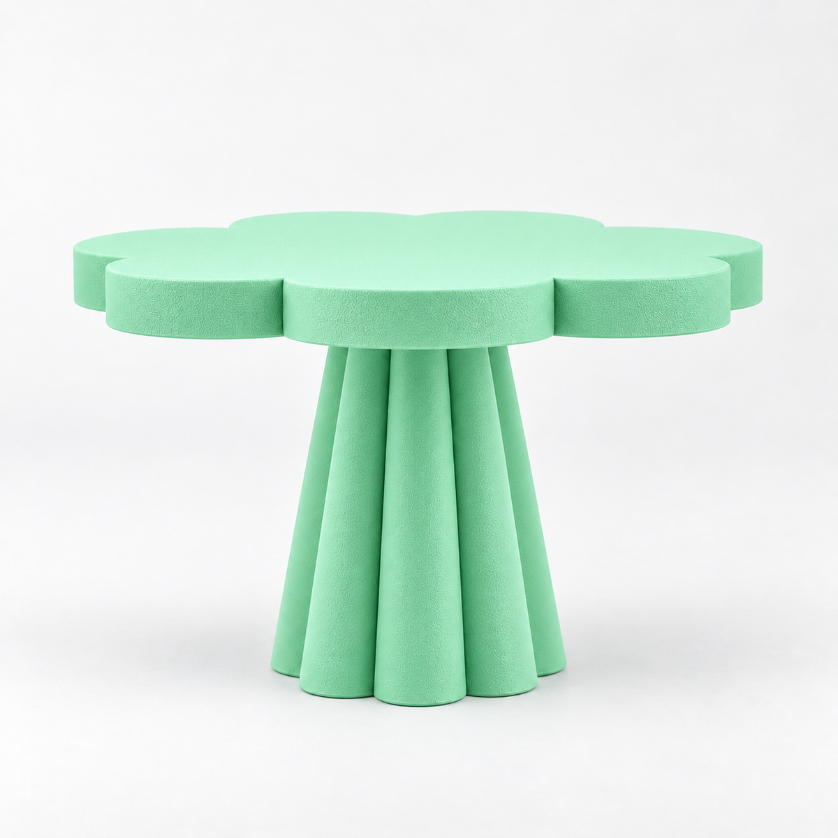 Prato de Bolo Flora 22x14cm - Verde Menta