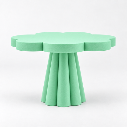Prato de Bolo Flora 22x14cm - Verde Menta