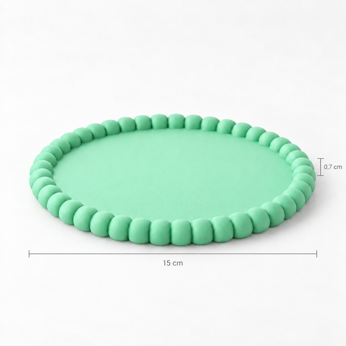 Bandeja Pérola 15cm - Verde Menta