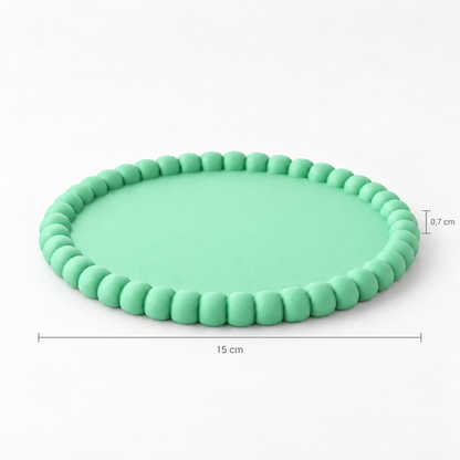 Bandeja Pérola 15cm - Verde Menta