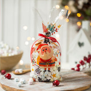 Christmas bags with Santa Claus motifs