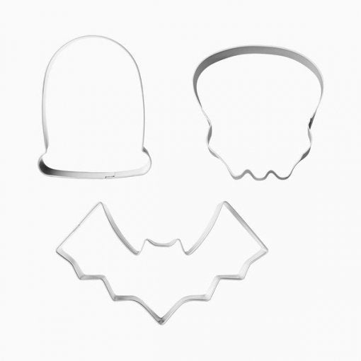 3 Cortadores de Bolachas Doçura ou Travessura - Halloween