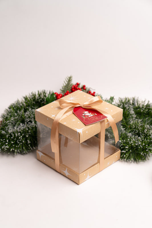 Caixa 15x15x15cm - Linha Estrela de Natal