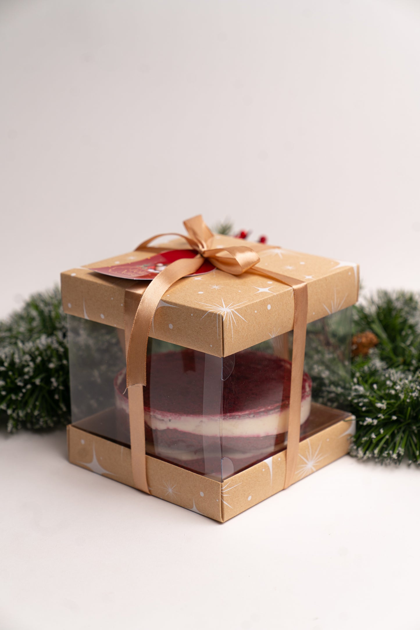 Caixa 15x15x15cm - Linha Estrela de Natal