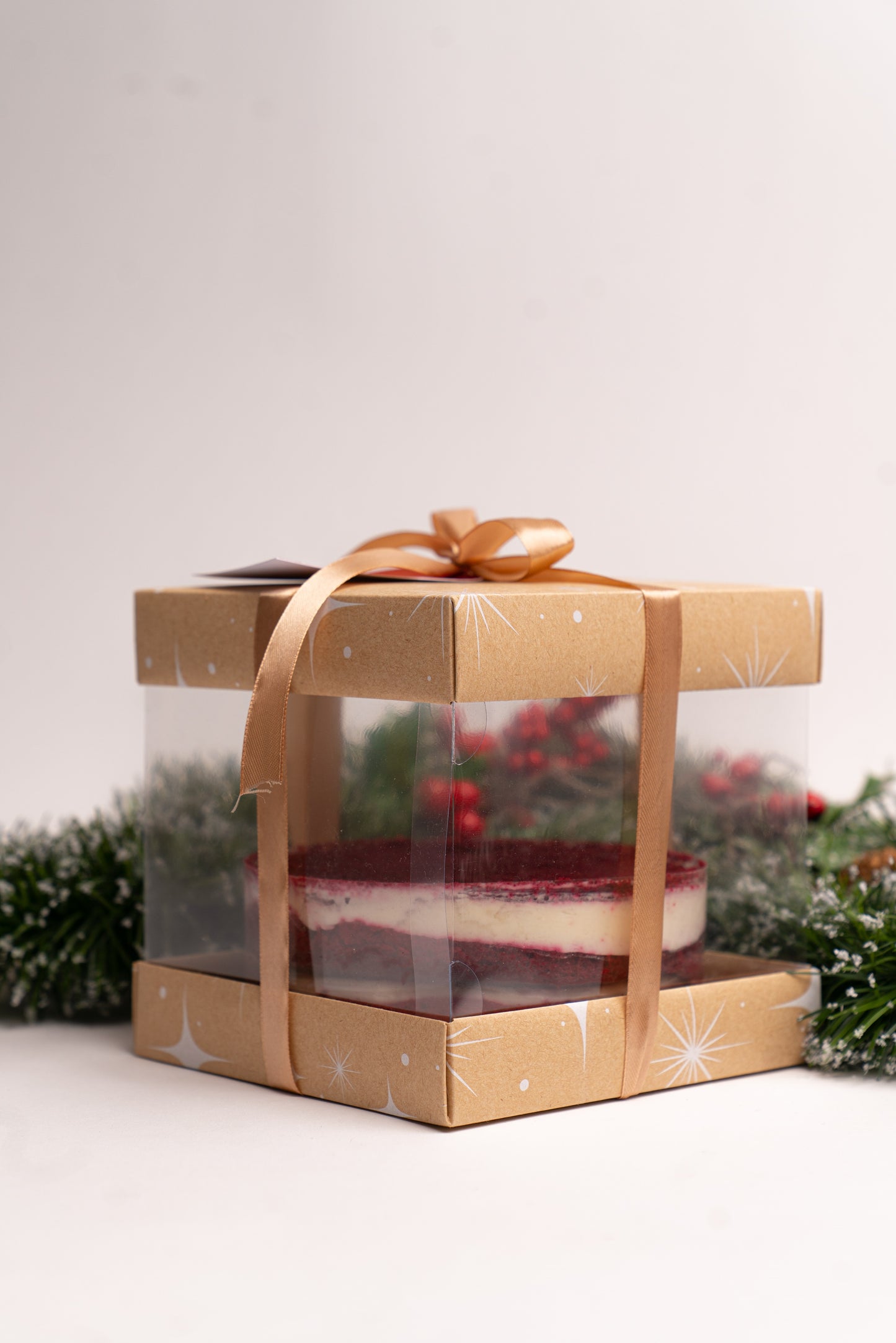 Caixa 15x15x15cm - Linha Estrela de Natal
