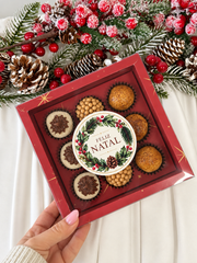 Caixa Vermelha 9 Doces - Pack 10 un
