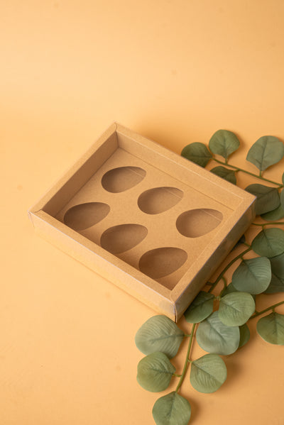 Caixa 6 Mini-Ovos 50g - Kraft