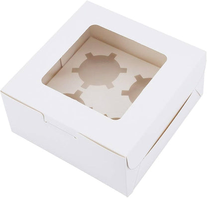 Caixa 16x16x7.5cm 4 Cupcakes - Pack 4 un
