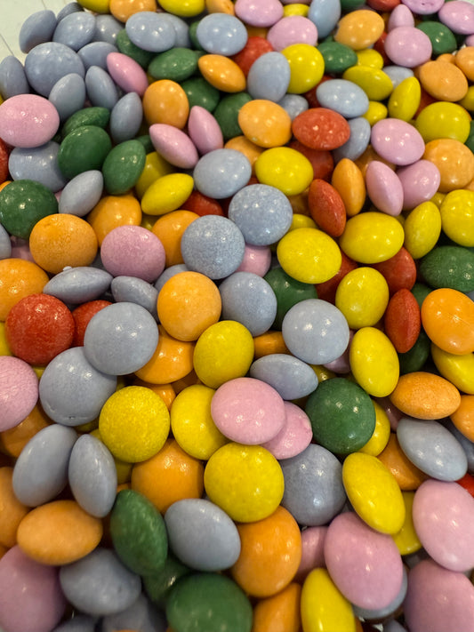Drageias de Chocolate Mini Mix 6 Cores - 250g