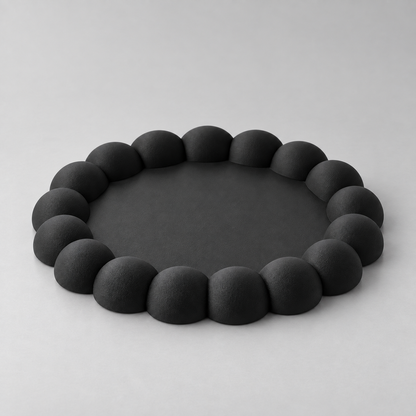 Bandeja Bubble 15cm - Preto