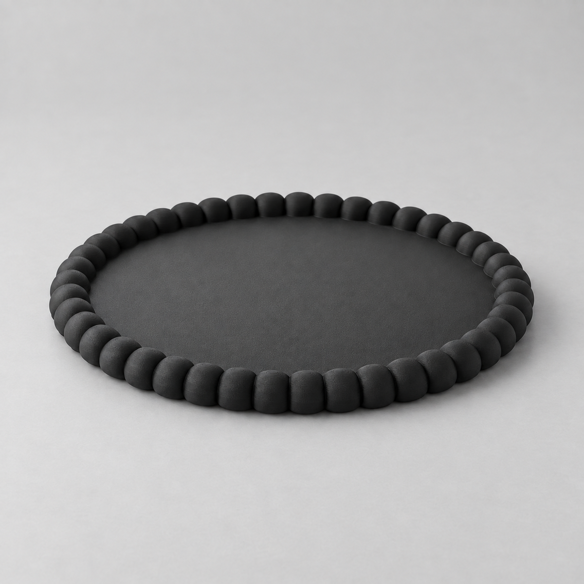 Bandeja Pérola 15cm - Preto