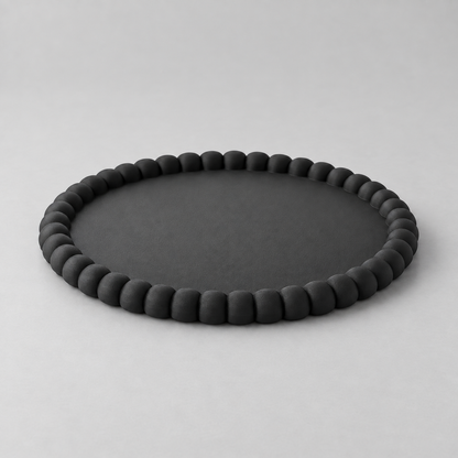 Bandeja Pérola 15cm - Preto