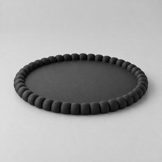 Bandeja Pérola 15cm - Preto