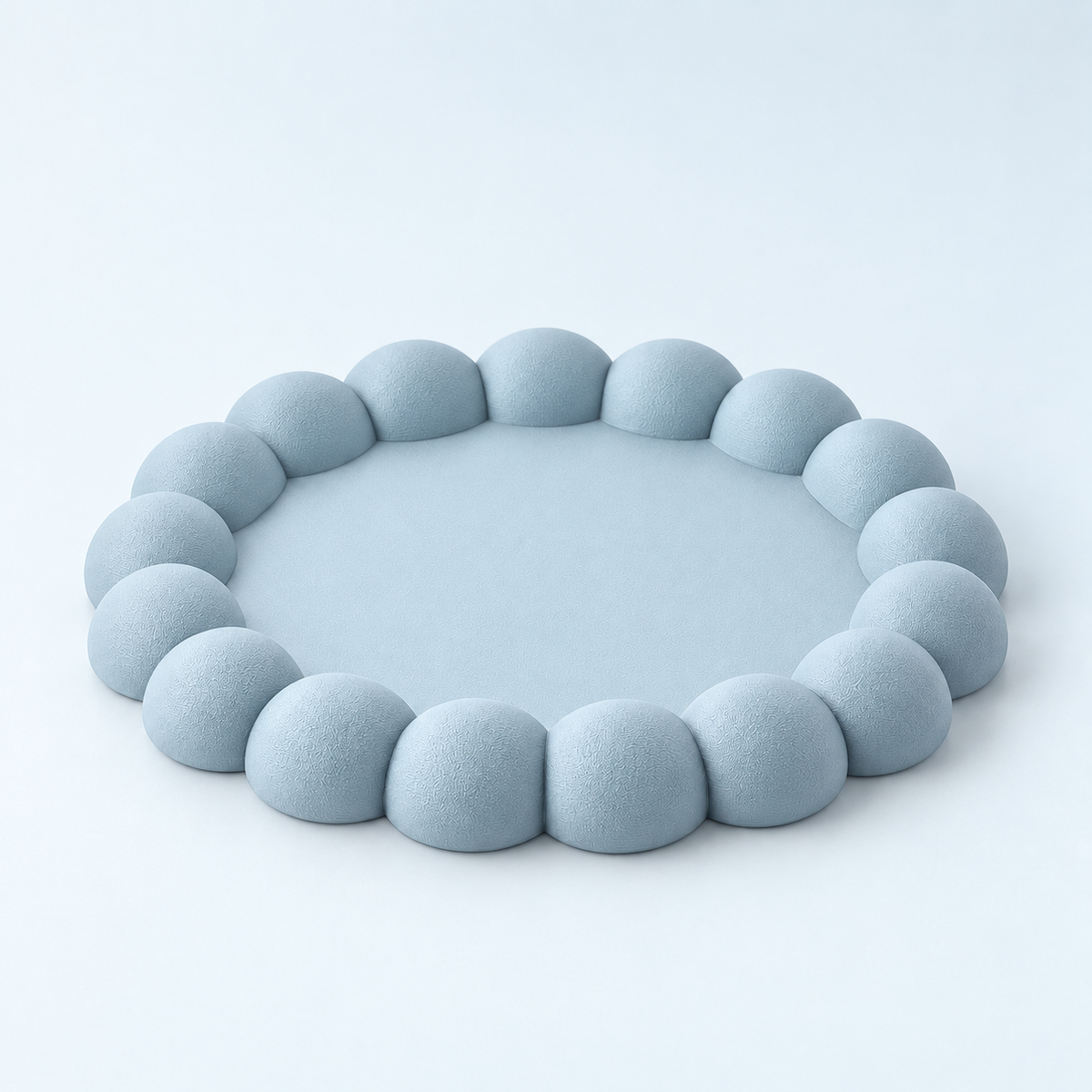 Bandeja Bubble 15cm - Azul Bebé