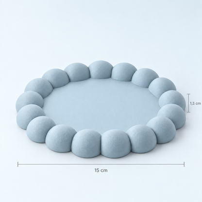 Bandeja Bubble 15cm - Azul Bebé