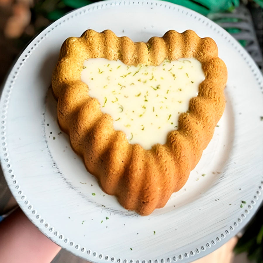 Decorated Heart Ballerina Mold 22.5x21.5x6.5cm