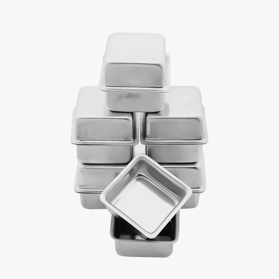 Square Honeycomb Bread Mold, 12 Units, 5x2.5cm