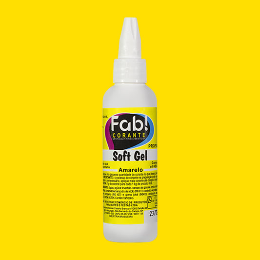 Corante SoftGel 60gr Amarelo