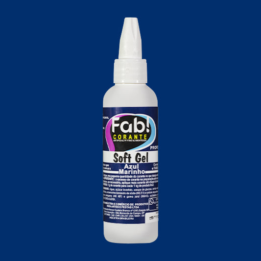 Corante SoftGel 60gr Azul Marinho