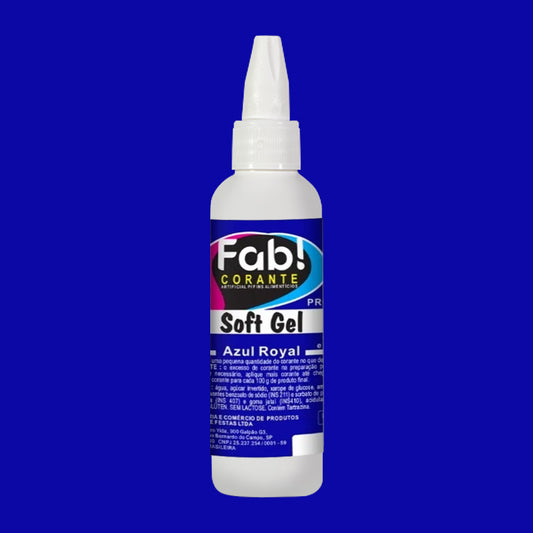 Corante SoftGel 60gr Azul Royal